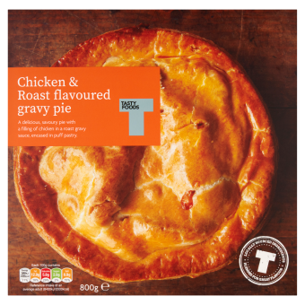 Chicken & Gravy 800g pie