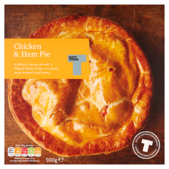 chicken and ham pie