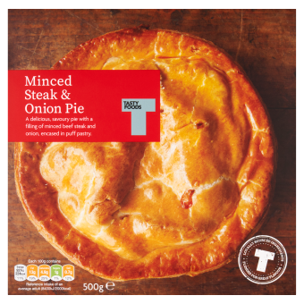 Mince & Onion 500g Pie