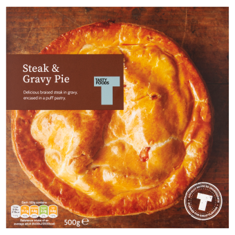 Steak & Gravy 500g pie